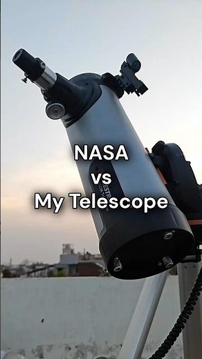 NASA Vs My Telescope 🔭 Saturn, Black Hole, Pinwheel Galaxy, M4 Star Cluster #astronomy #blackhole