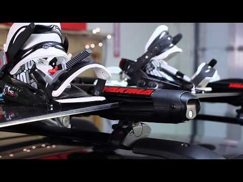 Yakima FatCat 6 Ski and Snowboard Rack Installation Demonstration