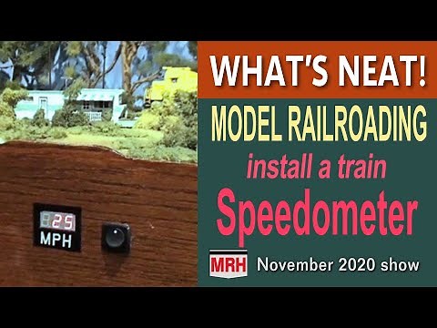 Install a track speedometer | December 2020 WHATS NEAT Model Railroad Hobbyist