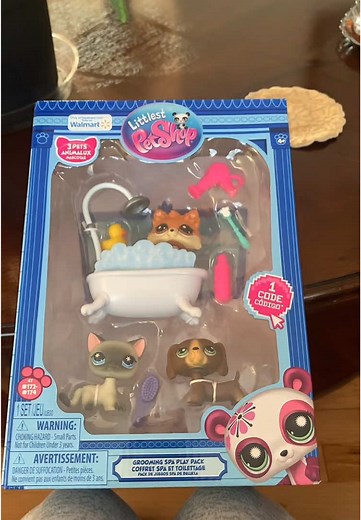Unboxing the Littlest Pet Shop Grooming Spa Play Pack! #fyp #fypp #lps #littlestpetshop #walmart #lpstiktok