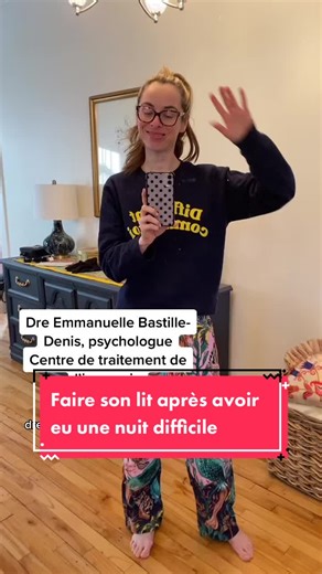 Pourquoi faire son lit après une nuit difficile est crucial?