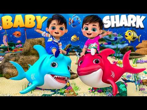 Baby Shark Family Song & More Lovely Songs for Children | Momo School Theater Cartoon #nurseryrhymes