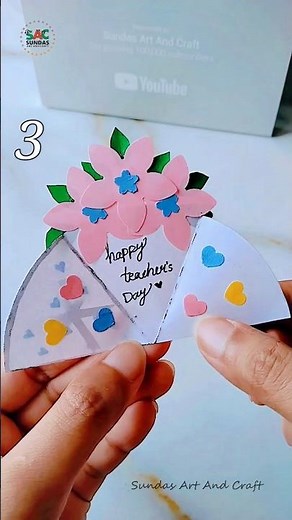 20 Easiest Teacher's Day Greetings card ideas 🤯😱 #teachersday #greetingcard #viralvideo