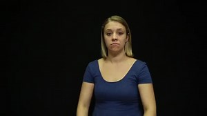 Watch how to sign 'car gets behind another' in American Sign Language.