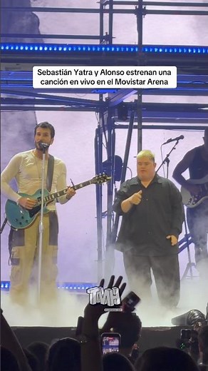 Sebastián Yatra and “Alonso” premiere a song live at the Movistar Arena in Buenos Aires