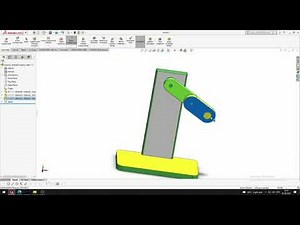 Double Pendulum Animation video in solidworks
