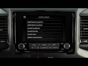 2022 Nissan Frontier - Navigation Settings (if so equipped)