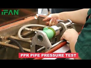 PPR pipe tests#ifan #manufacturer #factory #ppr