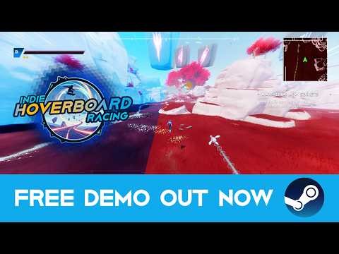 Indie Hoverboard Racing | Open World Demo Gameplay | Free on Steam Now