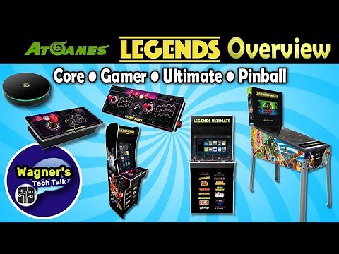 AtGames Legends Overview: Explaining the Core, Gamer, Ultimate & Pinball