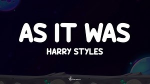 349K views · 13K reactions | As It Was - Harry Styles (Lyrics)  #lyrics #asitwas #harrystyles | Astro Notes | Facebook