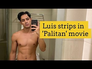Was Luis Hontiveros turned on when in his love scenes in 'Palitan'?