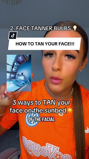 3 Effective Ways to Tan Your Face on a Sunbed