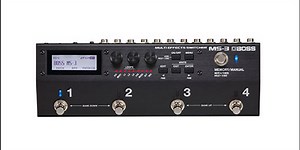 Boss Releases the MS-3 Multi-Effects Switcher