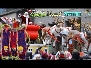 Toronto's BIGGEST Original Santa Claus Parade 120th Anniversary in 4K