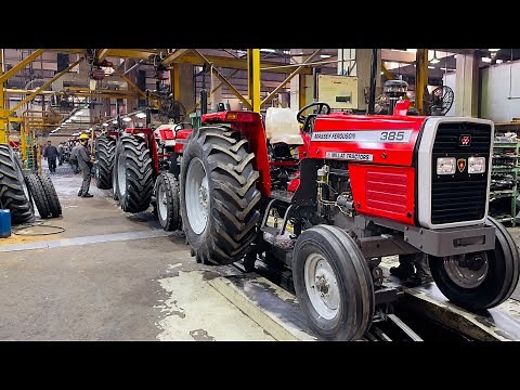 Behind the Scenes: Massey Tractor Full Assembly & Factory Tour