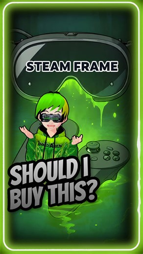 i see a few people hating on the steam frame but i dont get it... it looks epic to me 👽🤷‍♂️ #SteamFrame #Valve #VRGaming #SteamVR #FYP