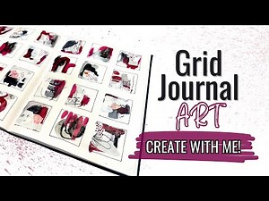 Get Started with Grid Journaling: Essential Tips and Tricks to Keep it Simple | Mixed Media Art