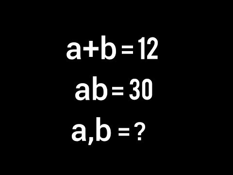 Türkiye | A Nice Olympiad Math Algebra Simplification | a,b=??