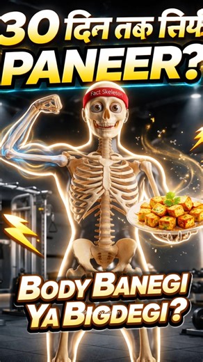 What Happens If You Eat Only Paneer for 30 Days?🤯