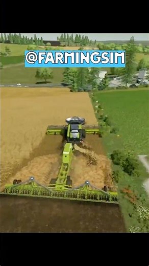 FS22 - Direct Seeding while Harvesting🔥 #farmingsimulator22 #farmingsimulator #harvest #seeding