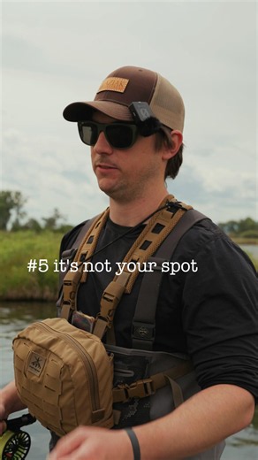 Code 5! It’s not your spot. #fishing