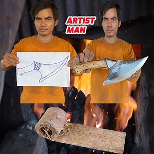 45K views · 767 reactions | He Is Showing You How To Make The Sharpest Butcher From Paper. | Kambrok craft | Facebook