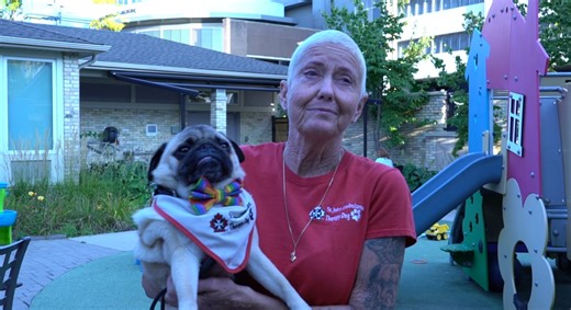 London therapy dog owner discusses the merits of the therapy dog program