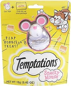 DISCONTINUED: TEMPTATIONS SNACKY MOUSE Cat Toy for Cat Treats