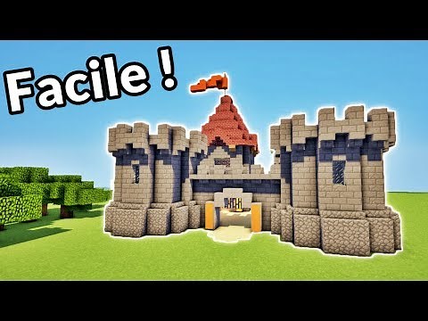 EASY 30x30 MINI CASTLE TUTORIAL FOR MINECRAFT!! :)
