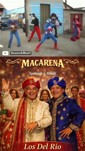 MACARENA – Spanish × Hindi Version #indian #macarenadance#viral#music#spanish #trending