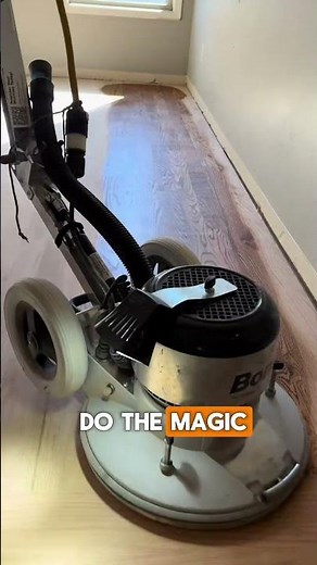 Satisfying Floor Transformation! 🪵 Light to Dark #diy #flooring
