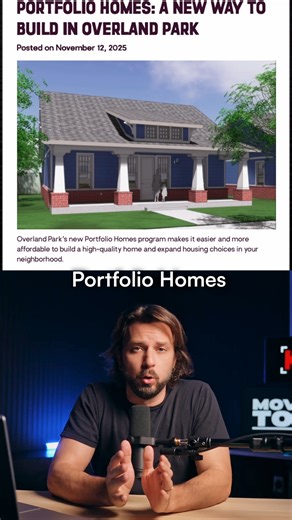 Overland Park just rolled out Portfolio Homes — a library of pre-approved house designs anyone can use for free. It speeds up permits, cuts costs, and makes it easier to build homes under $300K. With waived fees and ready-to-go plans, this could actually move the needle on KC’s housing shortage. More cities need this. Drop PORTFOLIO in the comments and I’ll send you the designs. #TheKCScene #KC #KansasCity | The KC Scene