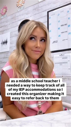 say “ITS ME” to get the details for grabbing this IEP Accommodations organizer template in my TPT store! It can be used to track other things too! Here’s what other teachers have said about it👇🏻 💚 “A great way to organize all my iep accommodation in 1 place! I teach 150 students so being able to have all the accommodations in 1 place and sortable by names and class period is beneficial! This template was easy to set up and had multiple version choices which I liked!” 💚 “Thank you, thank you,