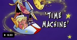 Time Machine | Cow And Chicken (6:33) - Funny