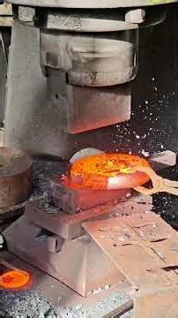 Inside the forging factory Forging Experts Team Up to Shape Hot Steel #forging #machine #process