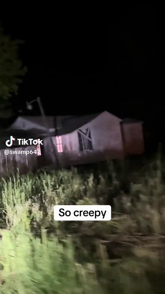 Creepy Encounter with Mysterious Figure in Abandoned House