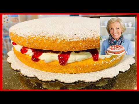Victoria Sandwich Recipe for Beginners | Mary Berry Classic Victoria Sponge Recipe