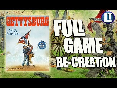 Avalon Hill's GETTYSBURG '88 / Series Replay from THE GENERAL in 1989 / Full Game Playthrough