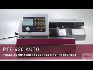 Pharma Test PTB 420 Auto Tablet Testing Instrument with Integrated Balance and Feeder