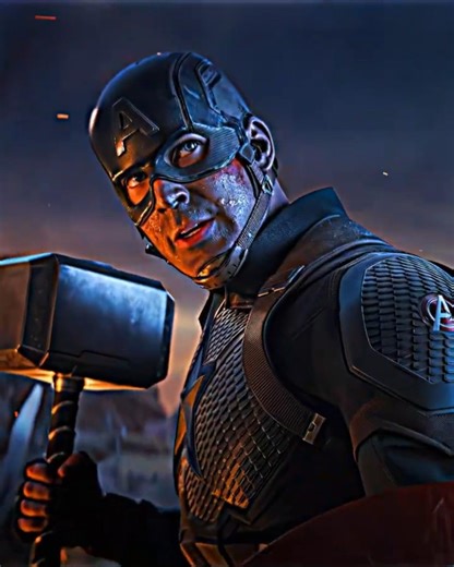 Captain America Lifts Mjolnir 🔥 | Endgame | #shorts #marvel #avengers #edit