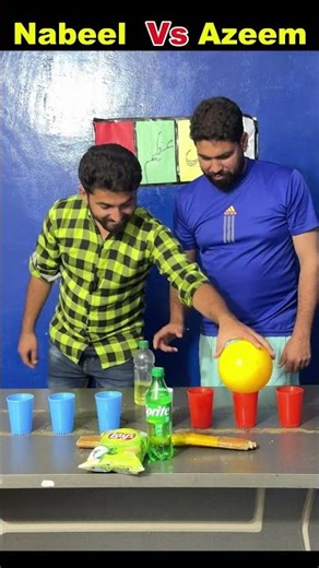 Bottle Flip Challenge Funny Game | Food Gamers | Shugal Mela Bro