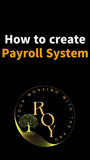 1.1K views | How to create a payroll system in Excel . . . . . . . #How #howto #Excel #exceltips #freelancer #freelancing #workfromhomejobs #work #virtualassistant #management #upwork #Fiverr | Roy the Pro VA | Facebook