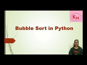 Bubble sort in Python| Sorting algorithms in Python