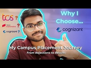 Why I Chose Cognizant Over TCS & Other Offers | My Full Campus Placement Journey