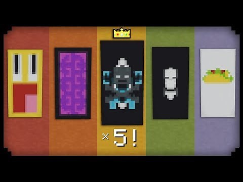 ✔ Minecraft: Top 5 Amazing Banners