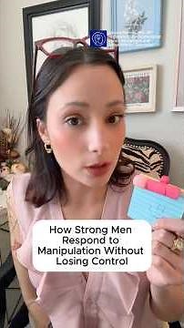 How Strong Men Respond Manipulation Without Losing Control. #toxicrelationships #therapyformen