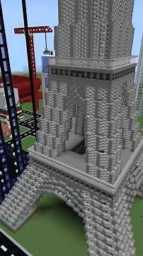 How to Build Eiffel Tower in Minecraft / Eiffelturm bauen in Minecraft / Community Builds in Mc