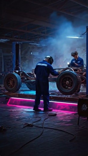 👀Watch this Slammed Rat Rod Spark! Built Not Bought Series [#1] #sidepipes #billetproof #allcustom