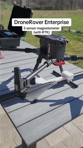 Drone Magnetometer System by PolarWave #drone #magnetometer #dji #geophysics